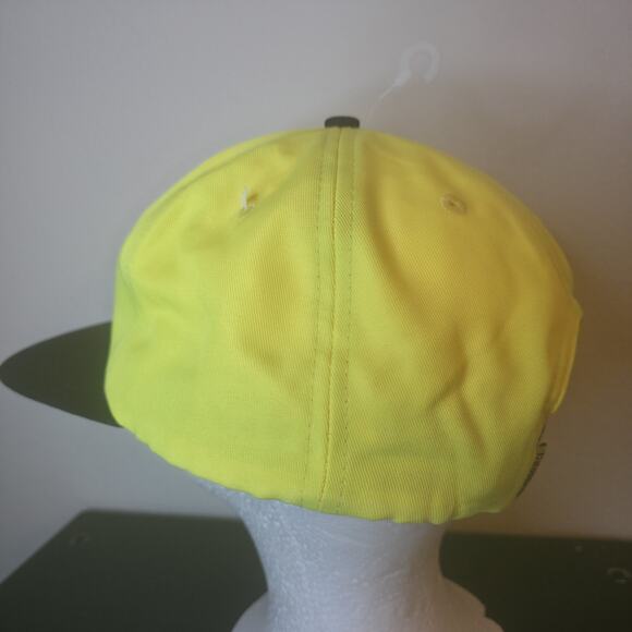 Independent Trucks Tony Hawk Logo Ride The Best Neon Yellow Snapback Hat - Picture 3 of 5